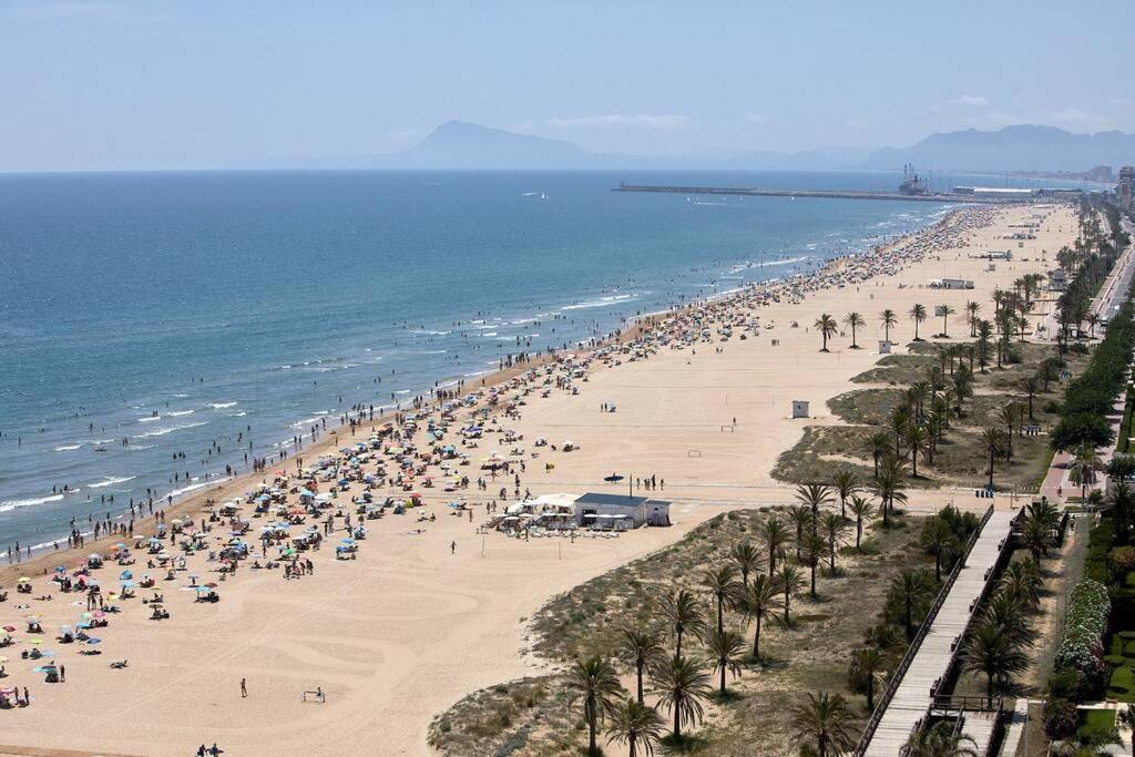 Cozy Apartment, Very Fresh At Playa De Gandia Ngoại thất bức ảnh